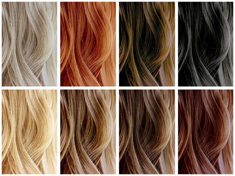 recessive genes hair color
